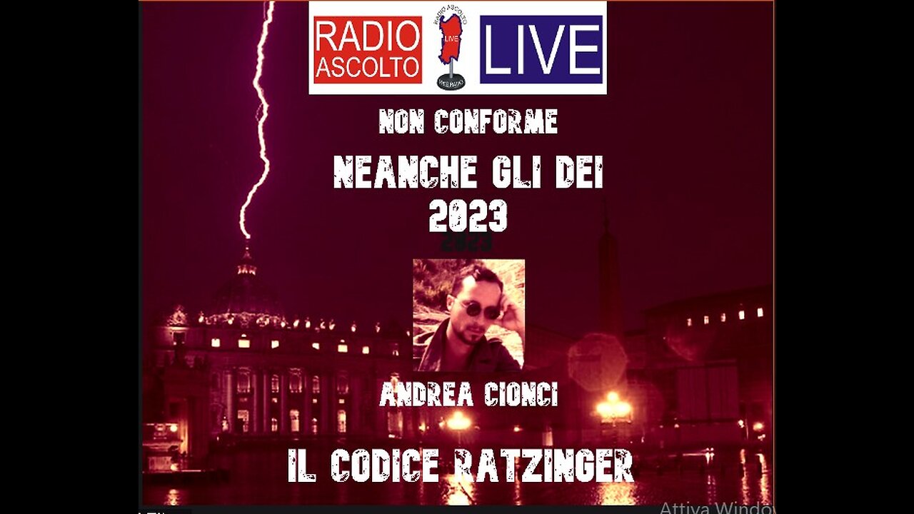 Non Conforme_ speciale Neanche Gli Dei_ Andrea Cionci