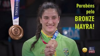 🥉Parabéns pela medalha de bronze Mayra!