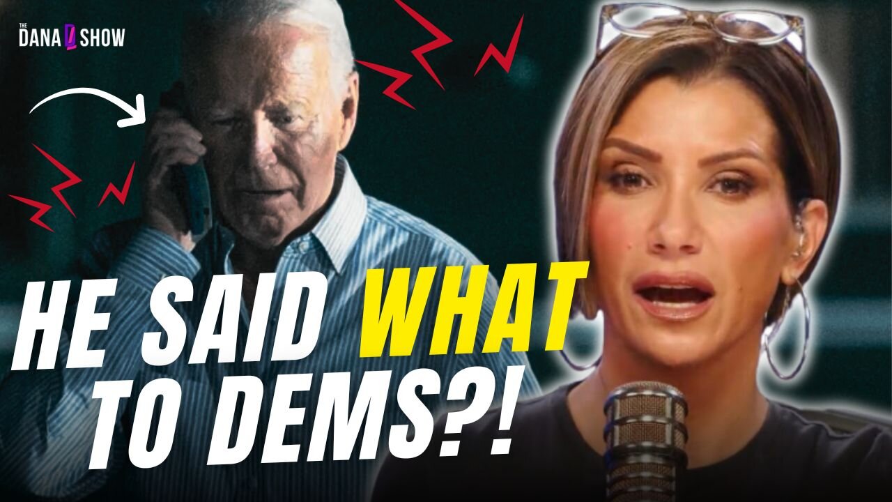 Biden's Latest Phone Call With Dems Was BAD.