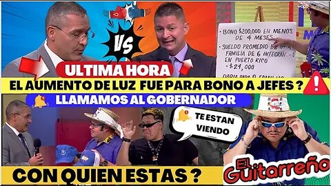 El Guitarreño hoy Aumento de Luz para Pagar Bonos alguien los choteo