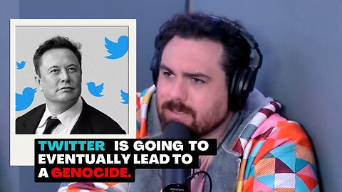 "Twitter is going to eventually lead to a genocide" Gerard Michaels