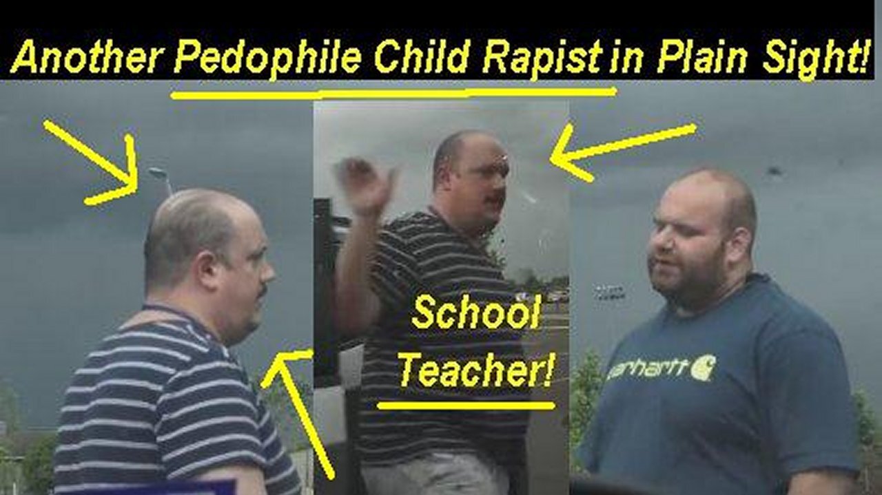 Pedophile Child Rapist Elementary School Teacher Psychopath Turns Himself In!