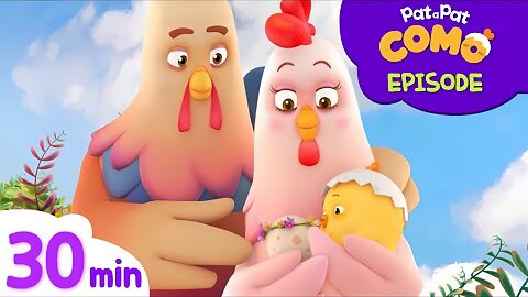 Como Kids TV - The story of Como's family - 30min - Cartoon video for kids