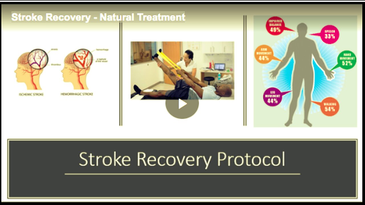 Stroke Recovery - Natural Treatment