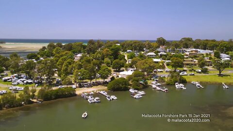 Mallacoota Foreshore Park 15 January 2021