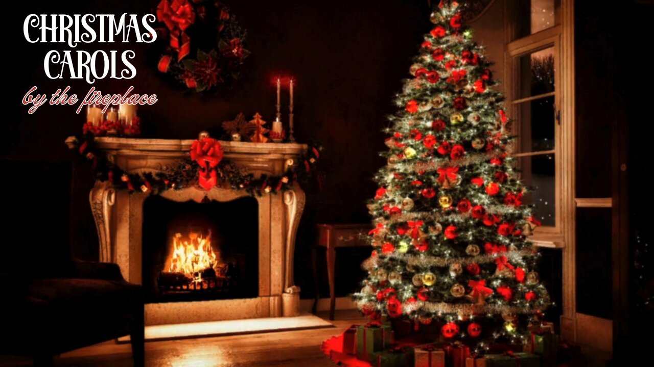 Feel the Calm of Christmas Carols | Relaxation by the Fireplace