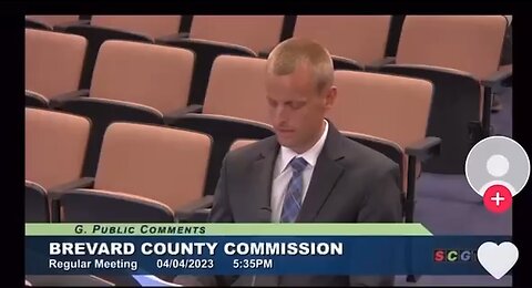 Brave young man just came out with it at a Florida public hearing