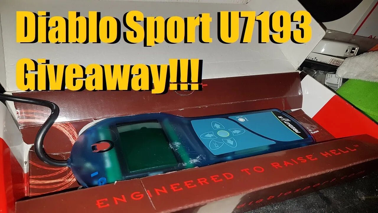 Diablosport U7193 Hand Held Tuner Giveaway!!! | AnthonyJ350