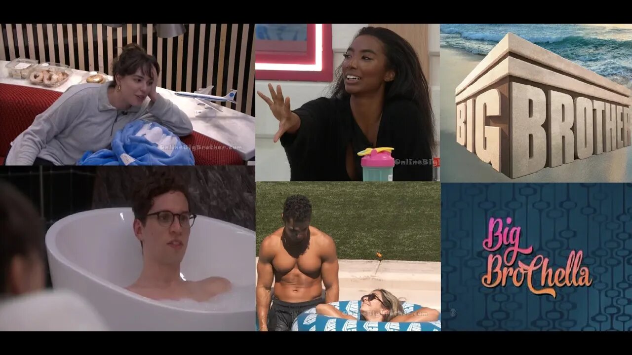 #BB24 Bro Chella Where Michael & Brittany Plot AGAINST Taylor & BB Twitter Wish for RACE to Save JOE