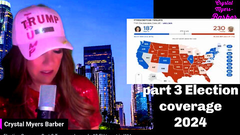 Part 3 of 4 Election Coverage 2024 Catching details of Trump WINNING