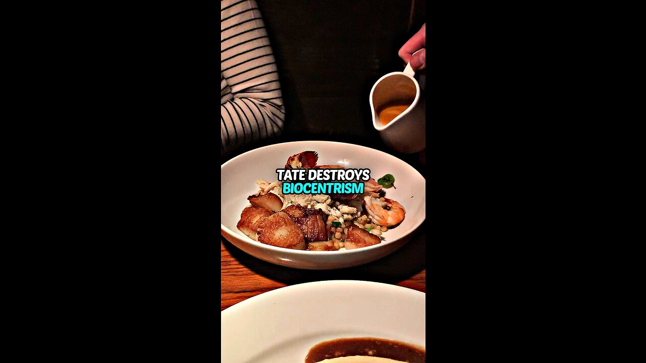 Tristan Tate on why Vegans are less intelligent than Piranhas