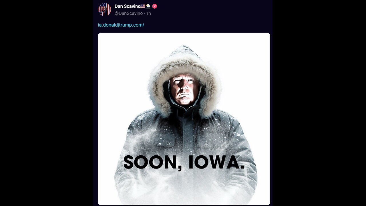 1/15/2024 - What a Weekend! Trump in IOWA! Scavino posts Shot heard around the world!