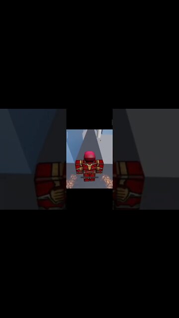 ROBLOX I AM IRON MAN ⚒️ #shorts #roblox