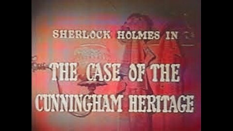 SHERLOCK HOLMES TV #1 (1954)--colorized