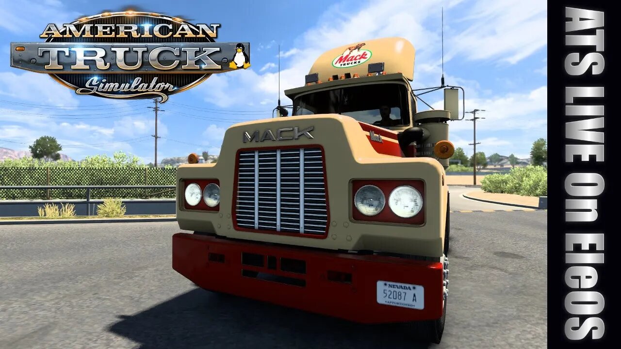 American Truck Simulator LIVE on Elementary OS Linux #1