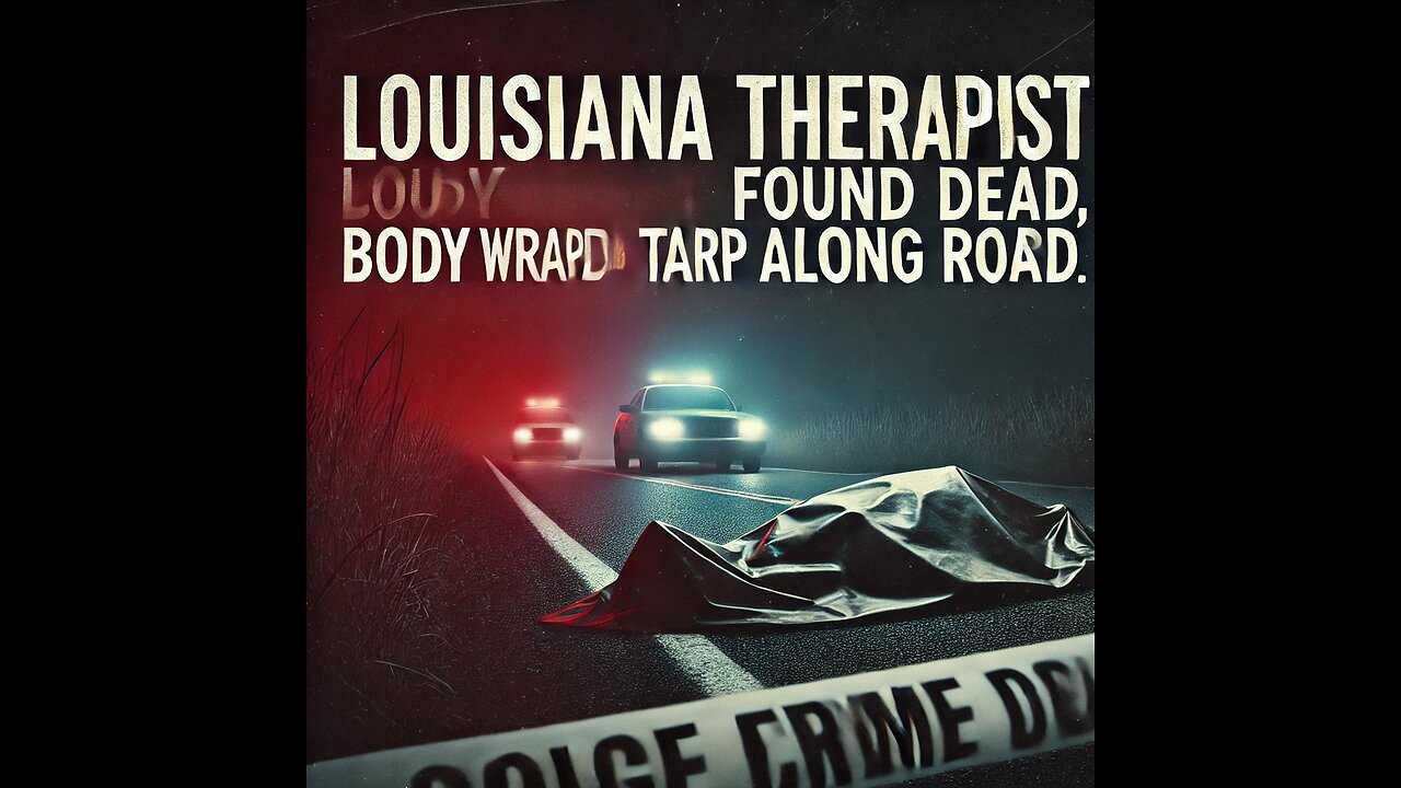 "Louisiana Therapist Found Dead, Body Wrapped in Tarp Along Road: Shocking Crime Uncovered"