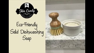 Cold Process Soap - Eco-Friendly, Plastic Free, ZERO waste, Solid Dishwashing Soap