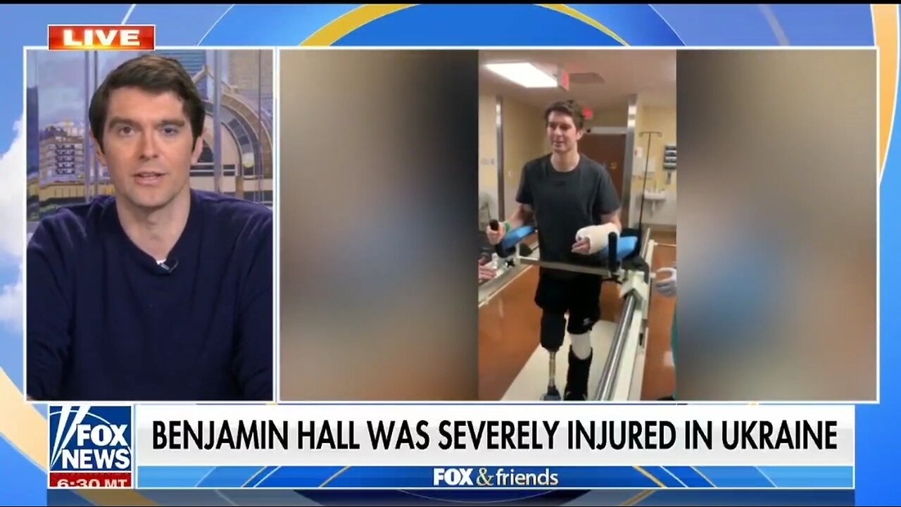 Reporter Benjamin Hall Speaks Out After Surviving Massive Injuries In Ukraine