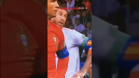 Sergio Ramos vs Cristiano Ronaldo 🤫