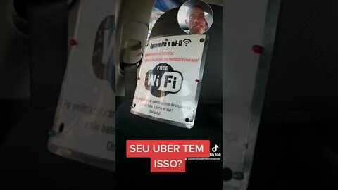 SEU UBER TEM ISSO?