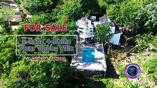 For Sale: 5-Beds 4-Baths Fixer Upper Villa with Huge Pool in La Catalina, Cabrera