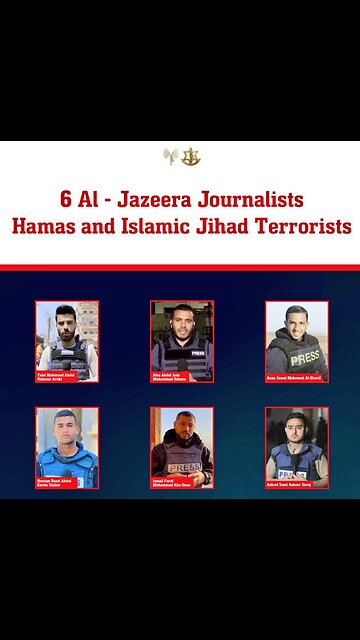 Israel is targetting last few surviving journalists as terrorists in Gaza without any evidence.⏬Desp
