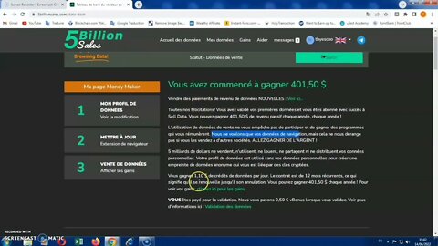 Gagner de l'argent avec google navigateur chrome gagner plus de 400 $ avec 5 billion sales