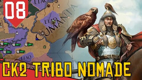 INVASÃO da CUMANIA - CK2 Steppe Nomad Budista #08 [Série Gameplay Português PT-BR]