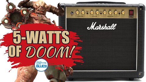 Huge Tones / Tiny Amplifier - The Marshall DSL5CR Review