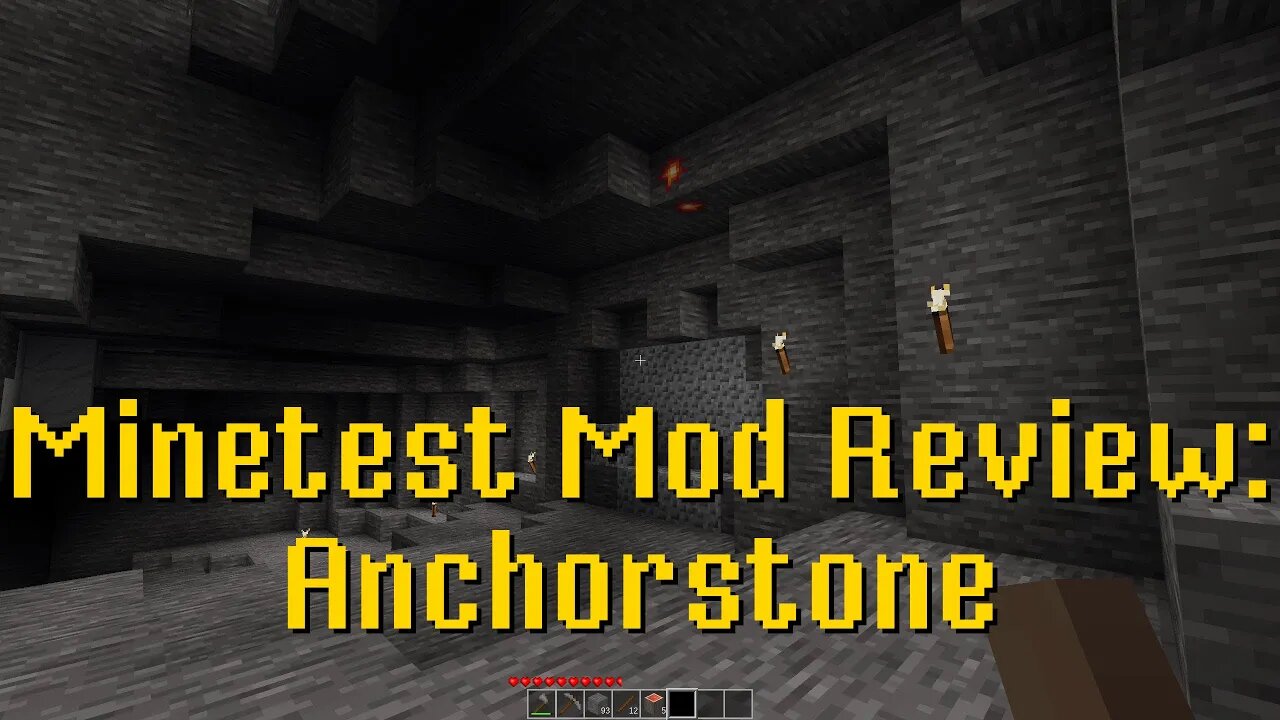 Minetest Mod Review: Anchorstone