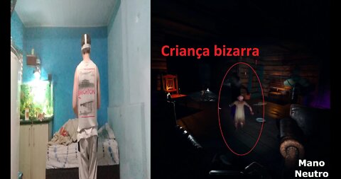 Phasmophobia VR criança bizarra