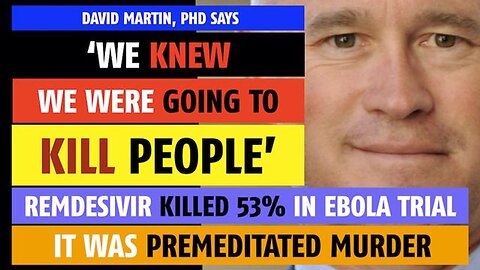 'We knew we were going to kill people. That's premeditated murder,' says David Martin, PhD