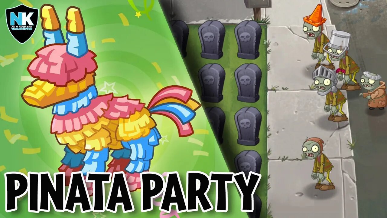 PvZ 2 - Pinata Party - May 19, 2022 - Level 1 Plants