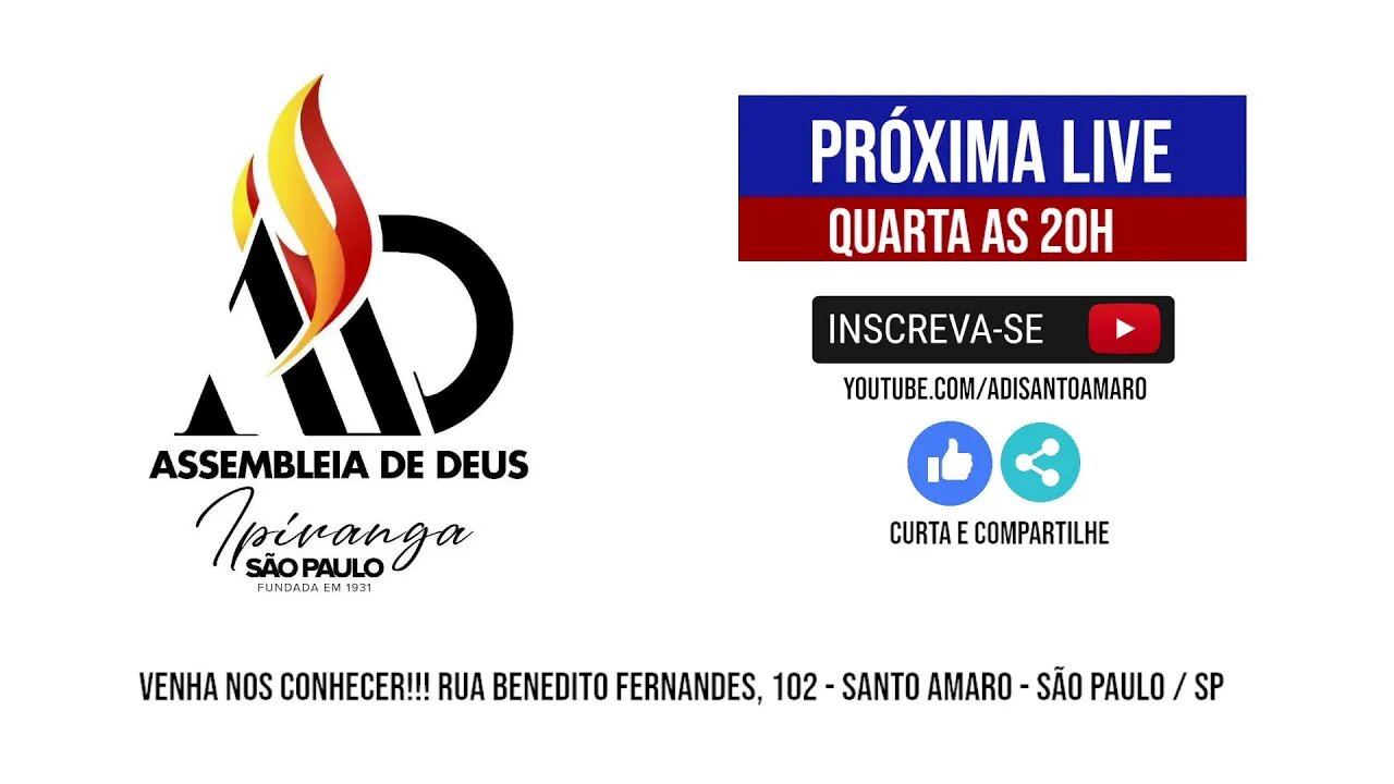 Culto da Família (27-03-22) - ADI Santo Amaro.