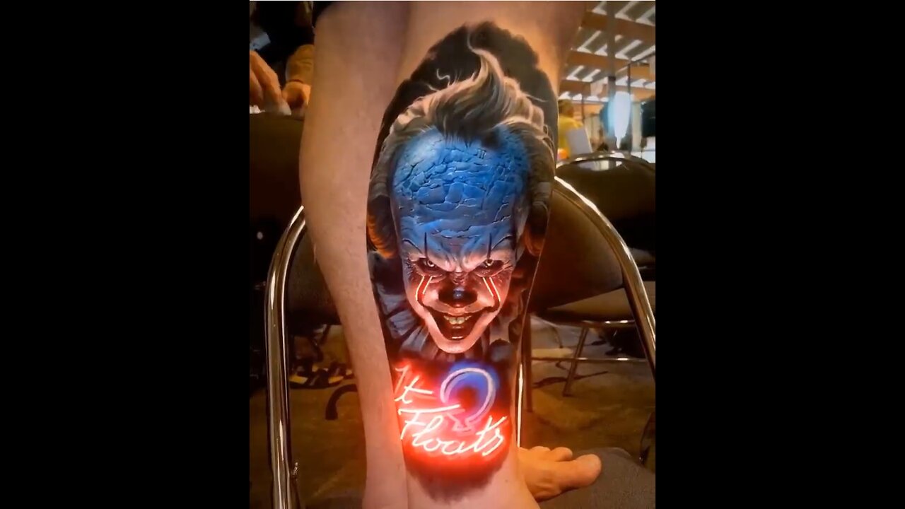 .НЕОНОВЫЕ 3D ТАТУИРОВКИ.NEON 3D TATTOOS.