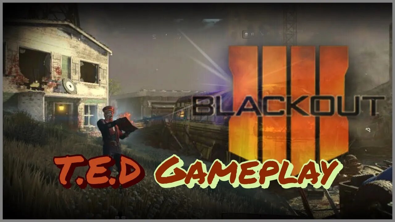 COD: BLACK OPS 4 ted Tranzit bus reunion (Blackout, emotes) Gameplay