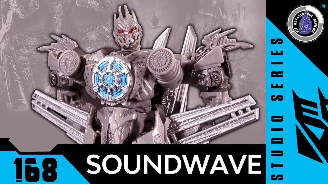 Transformers: Studio Series SOUNDWAVE [Deluxe, 2020] | Kit Reviews #168