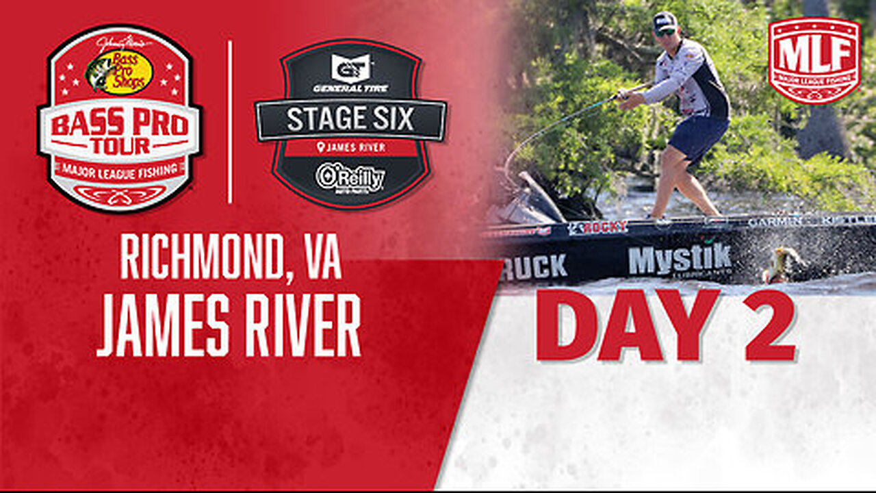 LIVE Bass Pro Tour: Stage 6, Day 2