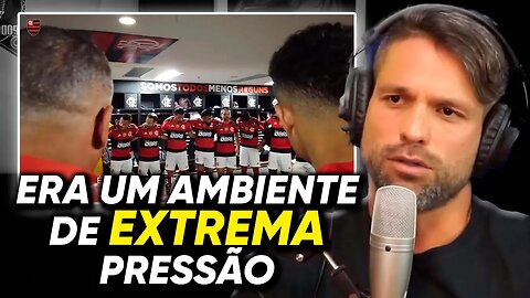 BASTIDORES NO VESTIÁRIO DO FLAMENGO NA FINAL DA LIBERTADORES | React Podcast Pro