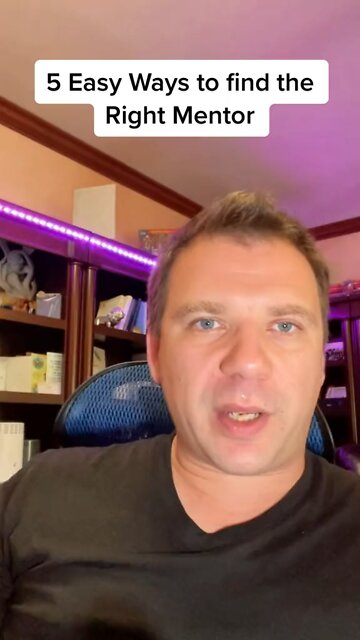 5 Easy ways to find the right Mentor