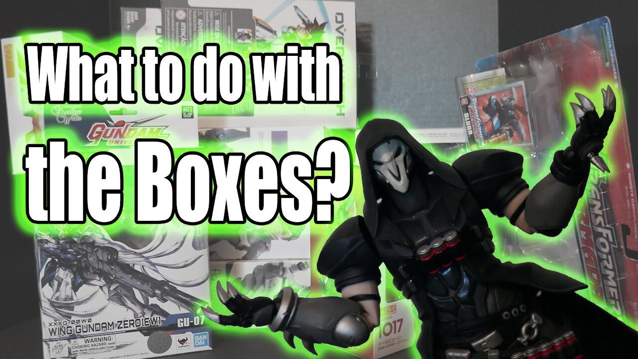 TRASH Them or SAVE Them? - What to Do with Action Figure Boxes