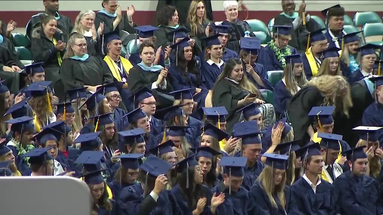 High school graduation plans change thanks to May snow storm