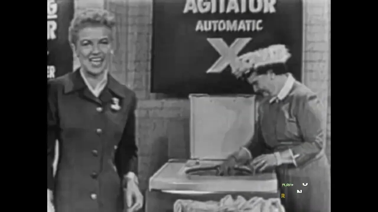 Westinghouse Laundromat Washer Sand Test Infomercial (1950s)
