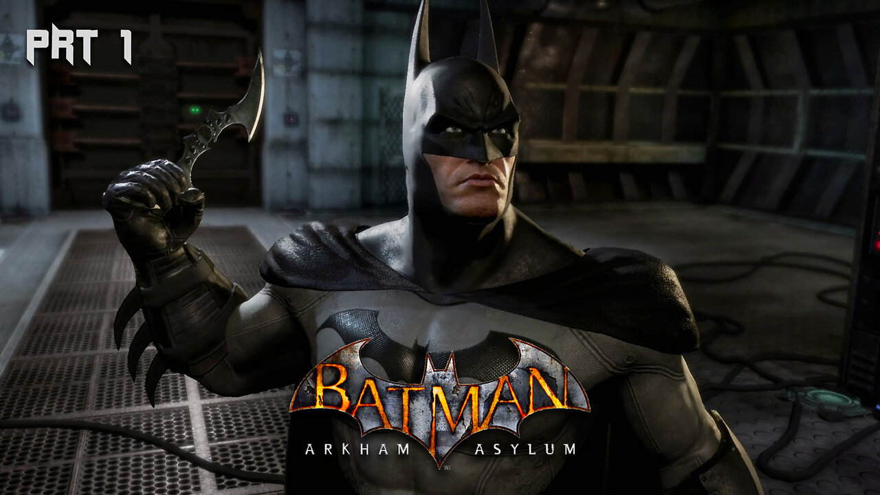 My first time playing batman arkham asylum...