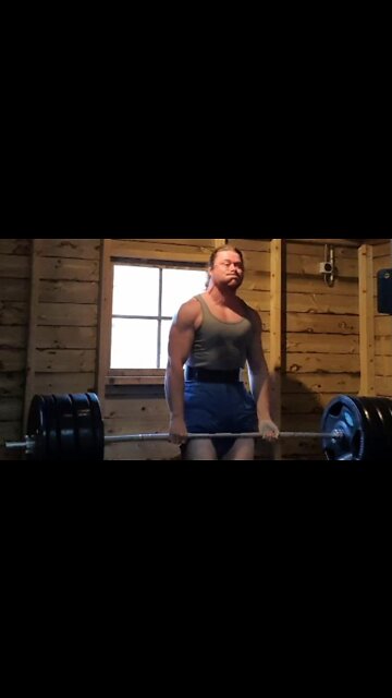 Iffy 180 Kgs Deadlift Single. Feelin' pretty weak!