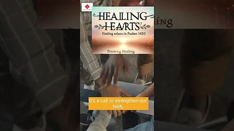 Healing Hearts: Finding Solace in Psalms 147:3 | Faith & Hope #shorts