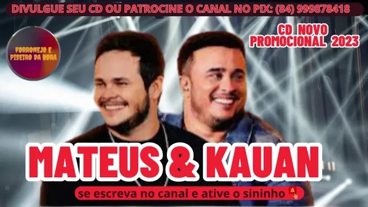 MATHEUS E KAUAN 2023 CD NOVO PROMOCIONAL 2023