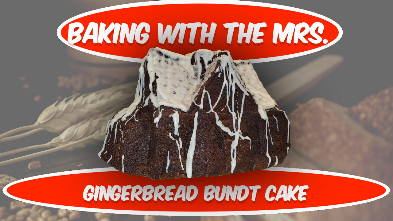 Holiday Baking Made Easy Gingerbread Bundt Cake with Mrs TBKHomeworld #Cake #baking #christmas