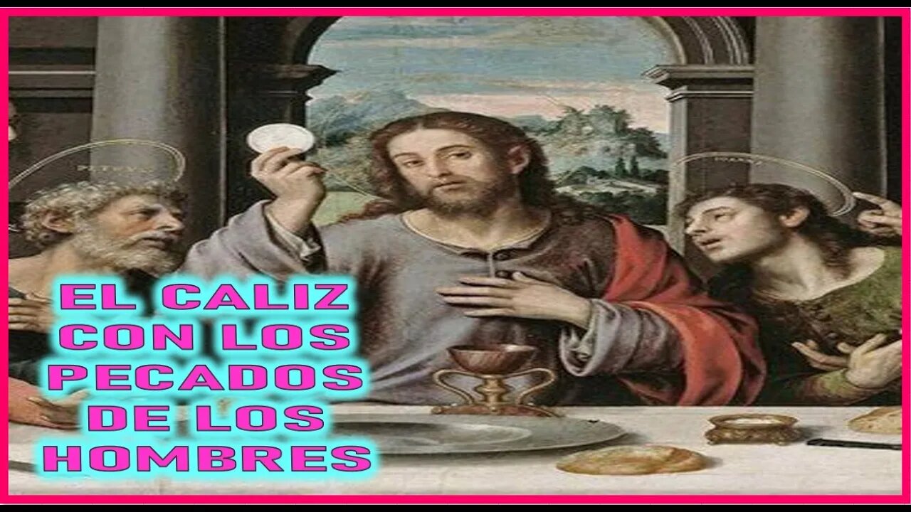 EL CALIZ CON LOS PECADOS DE LOS HOMBRES - CAPITULO 230 -VIDA DE JESU Y MARIA POR ANA CATALINA EMMER