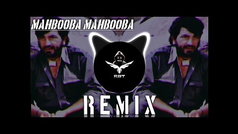 Mahbooba Mahbooba | New Remix Song | Hip Hop | High Bass | Sholay Trap | Mai Or Tu Reels | SRT MIX